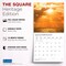 Plato; Psalms | 2027 12 x 24 Inch (Hanging) Monthly Square Wall Calendar | Foil Stamped Cover; Category:Wall Calendars; Image:7